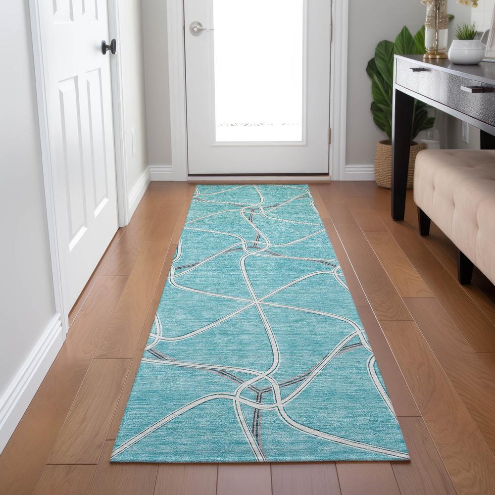 Chantille ACN948 Teal 2'3" x 7'6" Rug