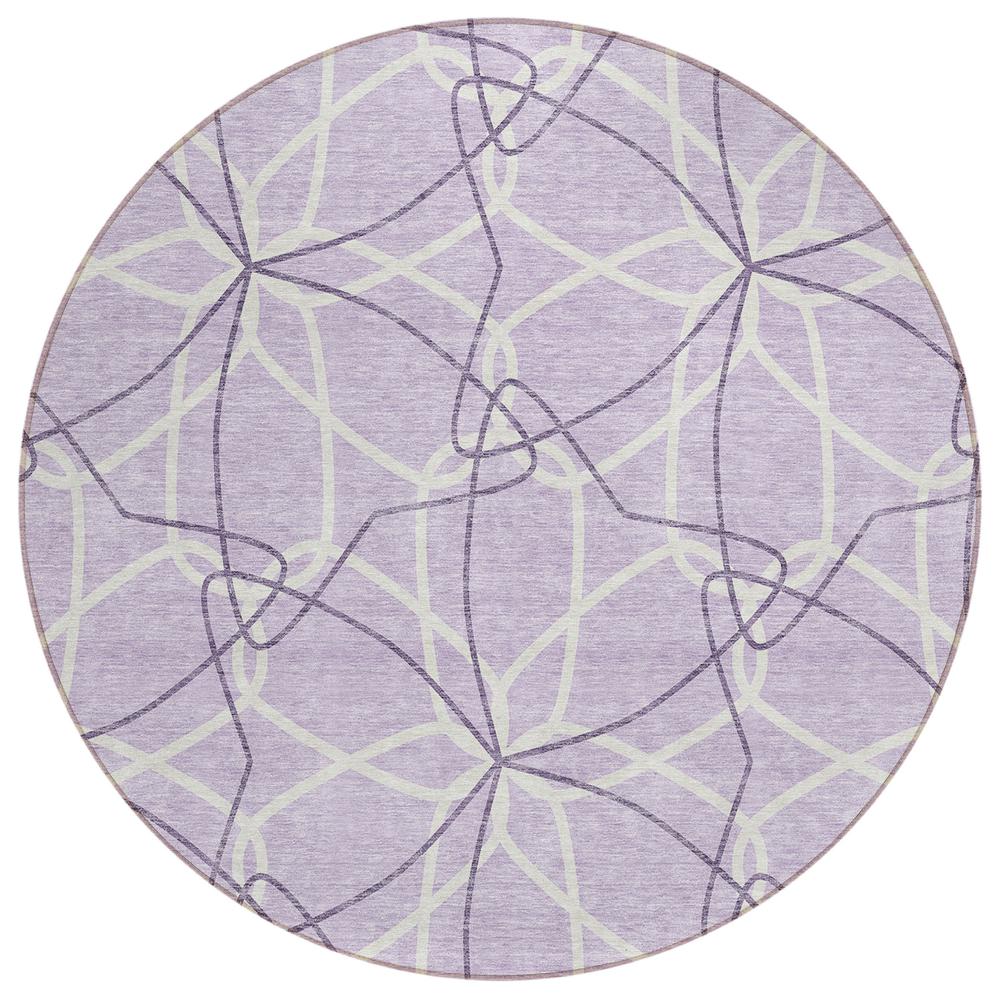 Chantille ACN950 Purple 8' x 8' Rug