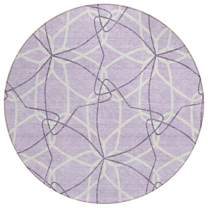 Chantille ACN950 Purple 8' x 8' Rug