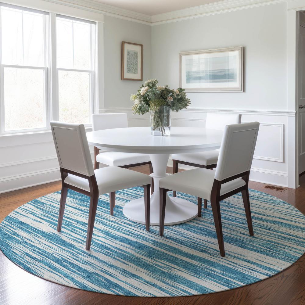 Chantille ACN951 Teal 8' x 8' Rug