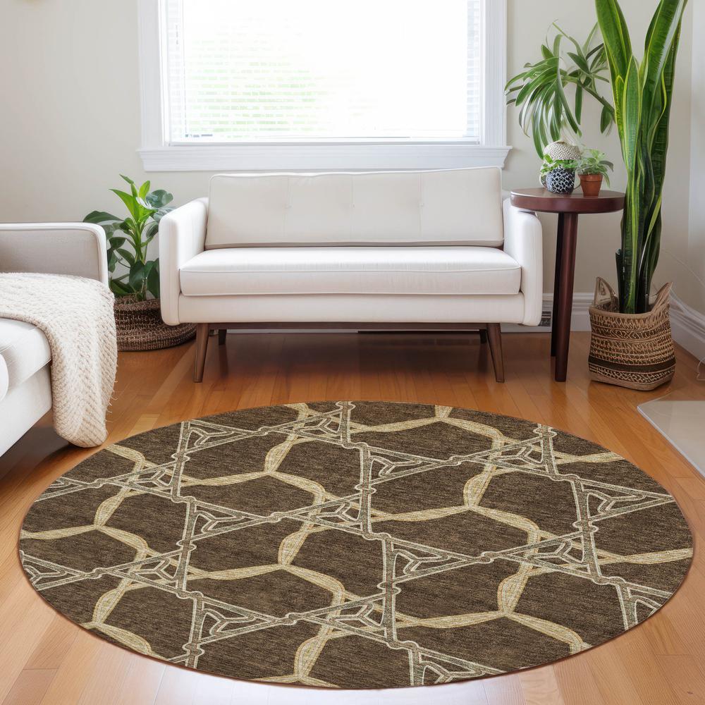Chantille ACN959 Brown 8' x 8' Rug
