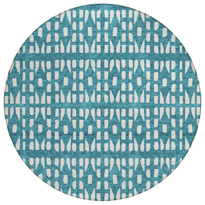 Chantille ACN963 Teal 8' x 8' Rug