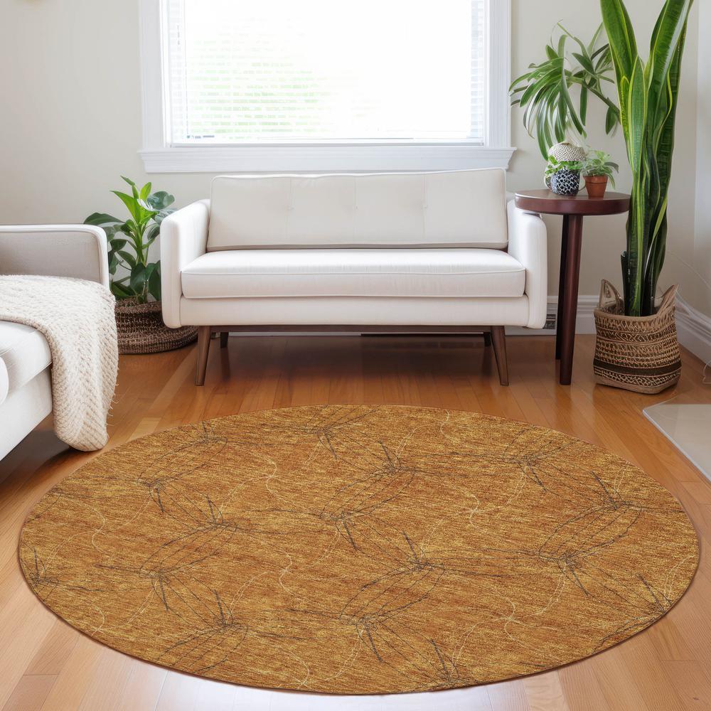 Chantille ACN968 Orange 8' x 8' Rug