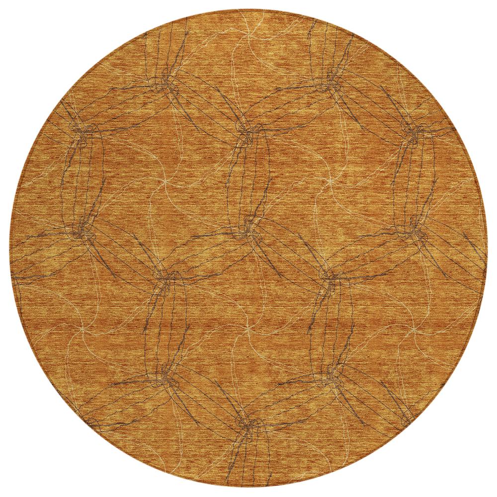 Chantille ACN968 Orange 8' x 8' Rug