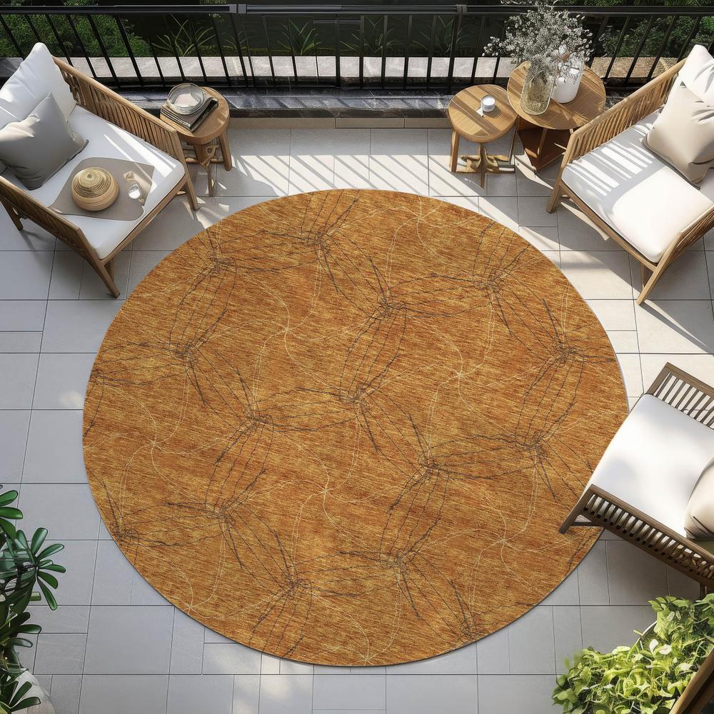 Chantille ACN968 Orange 8' x 8' Rug