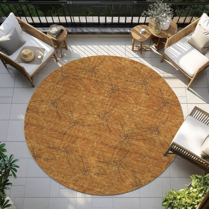 Chantille ACN968 Orange 8' x 8' Rug