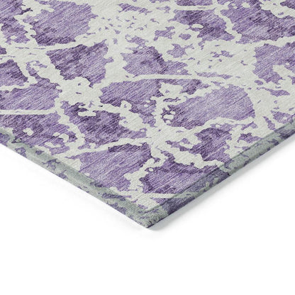 Chantille ACN969 Purple 1'8" x 2'6" Rug