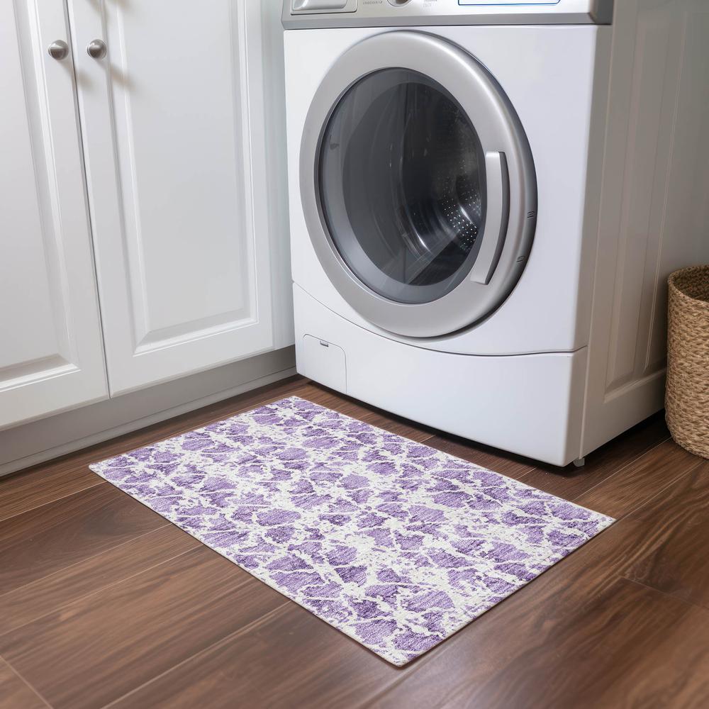 Chantille ACN969 Purple 1'8" x 2'6" Rug
