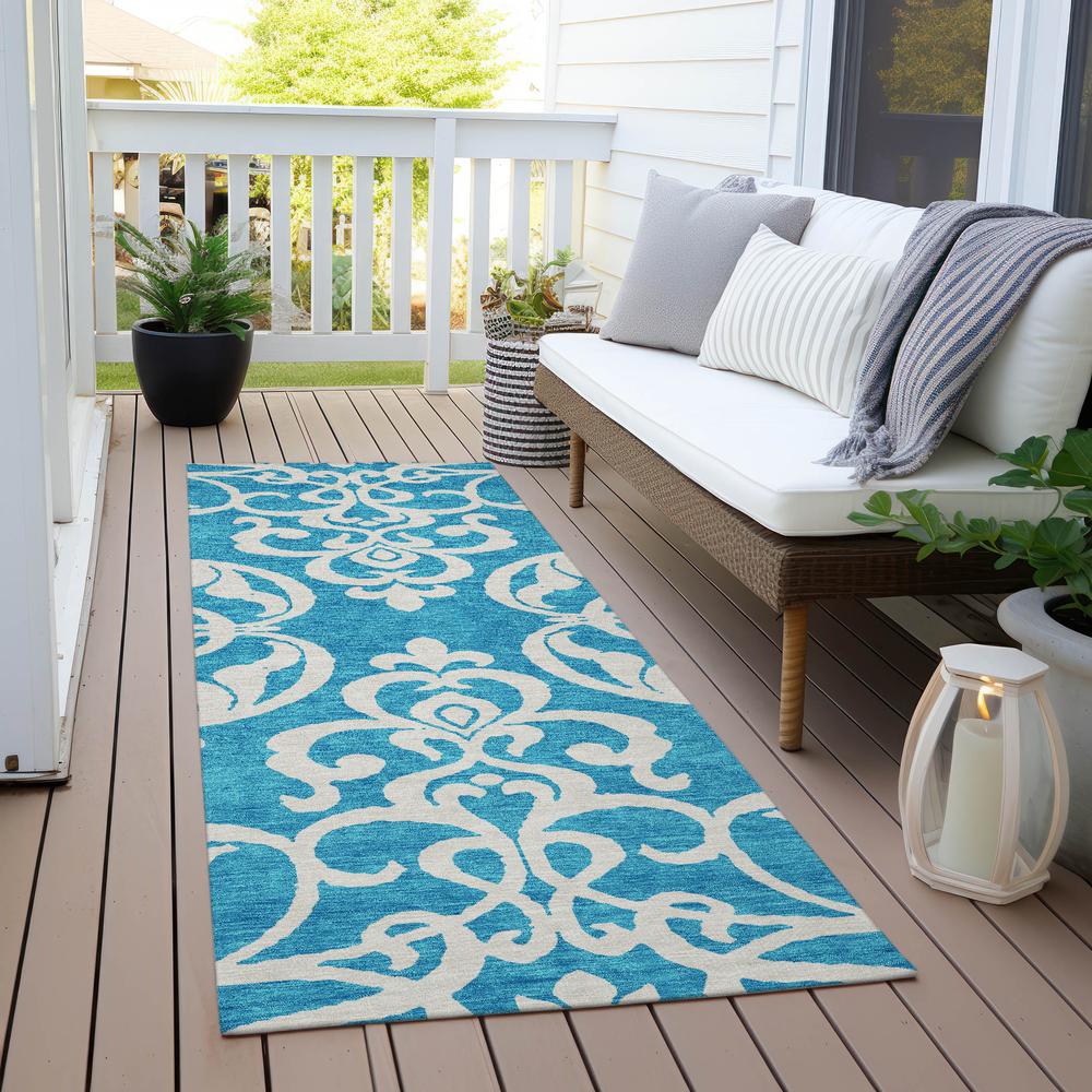 Chantille ACN973 Teal 2'3" x 7'6" Rug