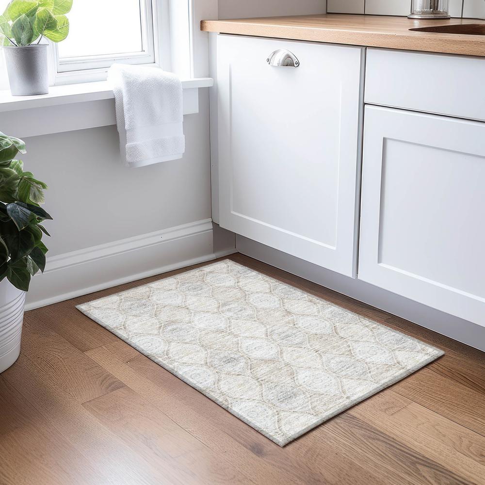 Chantille ACN976 Brown 1'8" x 2'6" Rug