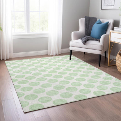 Chantille ACN980 Green 2'6" x 3'10" Rug