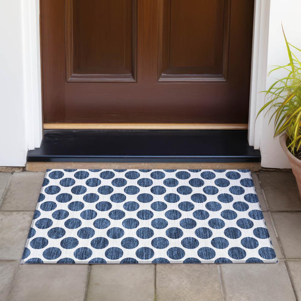 Chantille ACN980 Blue 1'8" x 2'6" Rug