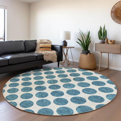 Chantille ACN980 Teal 8' x 8' Rug