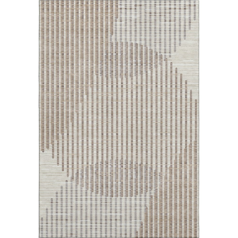 Premium Machine Washable Mayfield AMF1001 Beige 2'6" x 3'10" Rug