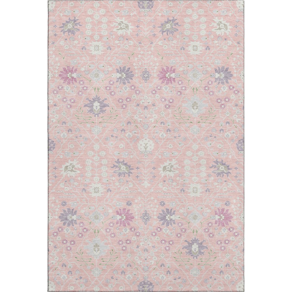 Premium Machine Washable Mayfield AMF1009 Pink 2'6" x 3'10" Rug