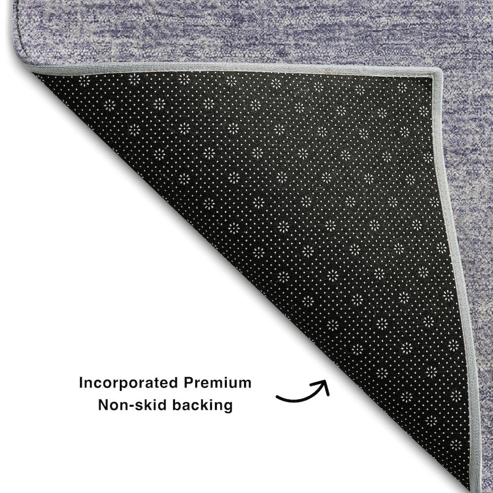 Premium Machine Washable Mayfield AMF1018 Purple 1'8" x 2'6" Rug