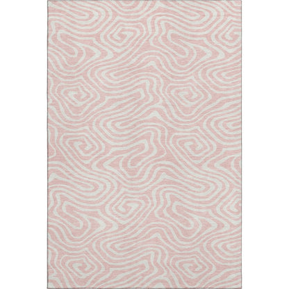 Premium Machine Washable Mayfield AMF1020 Pink 2'6" x 3'10" Rug