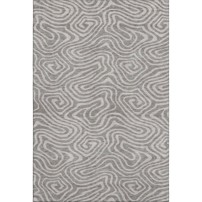 Premium Machine Washable Mayfield AMF1020 Taupe 2'6" x 3'10" Rug
