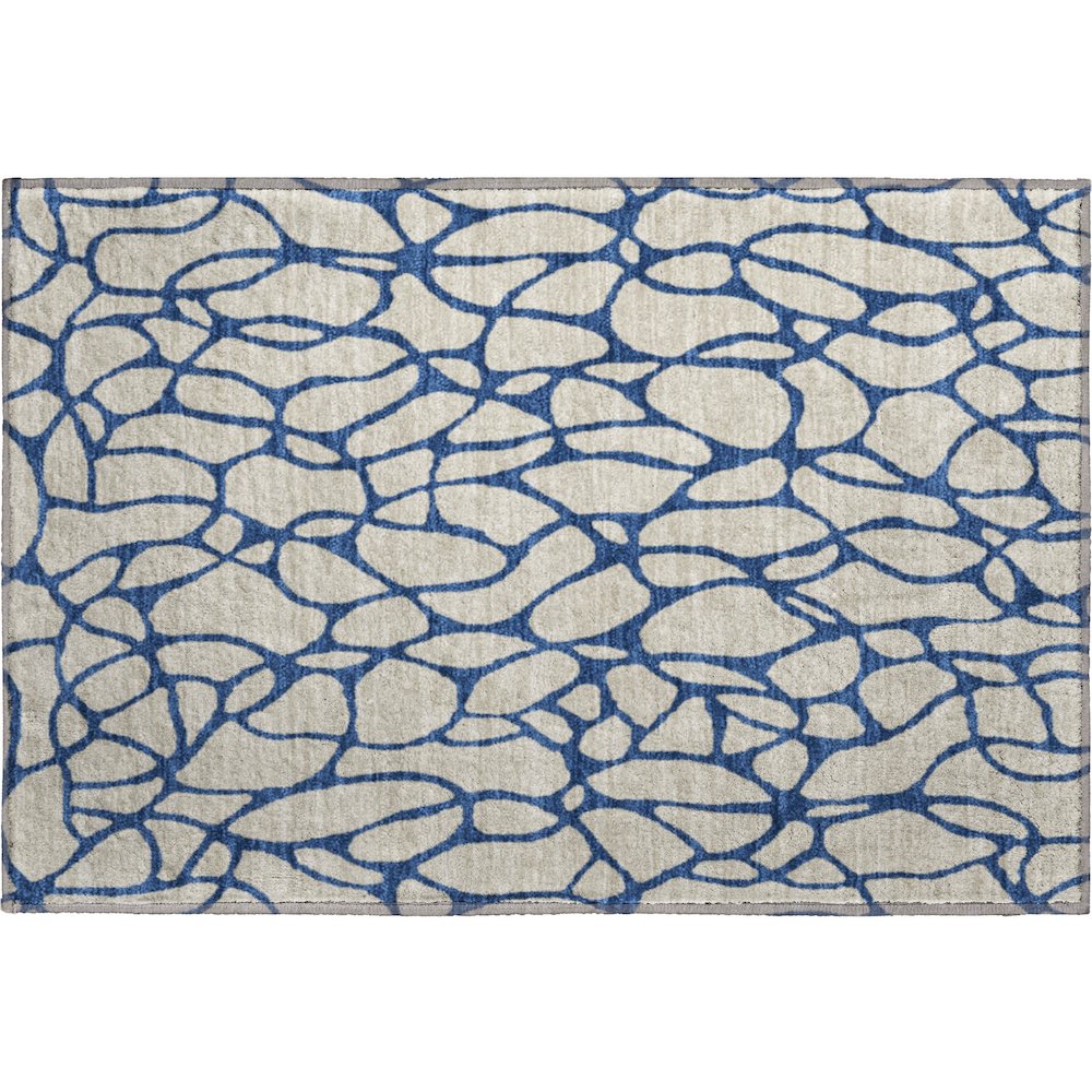 Premium Machine Washable Mayfield AMF1023 Beige 1'8" x 2'6" Rug