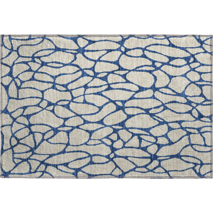 Premium Machine Washable Mayfield AMF1023 Beige 1'8" x 2'6" Rug