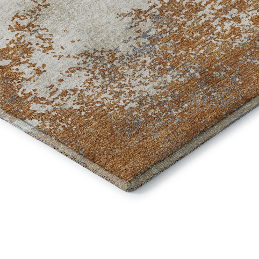 Premium Machine Washable Mayfield AMF1027 Copper 1'8" x 2'6" Rug