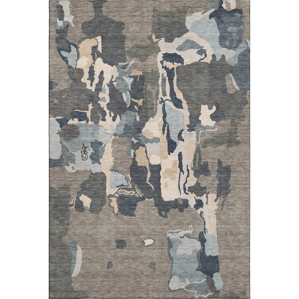 Premium Machine Washable Mayfield AMF1028 Taupe 2'6" x 3'10" Rug