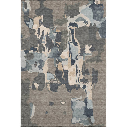 Premium Machine Washable Mayfield AMF1028 Taupe 2'6" x 3'10" Rug