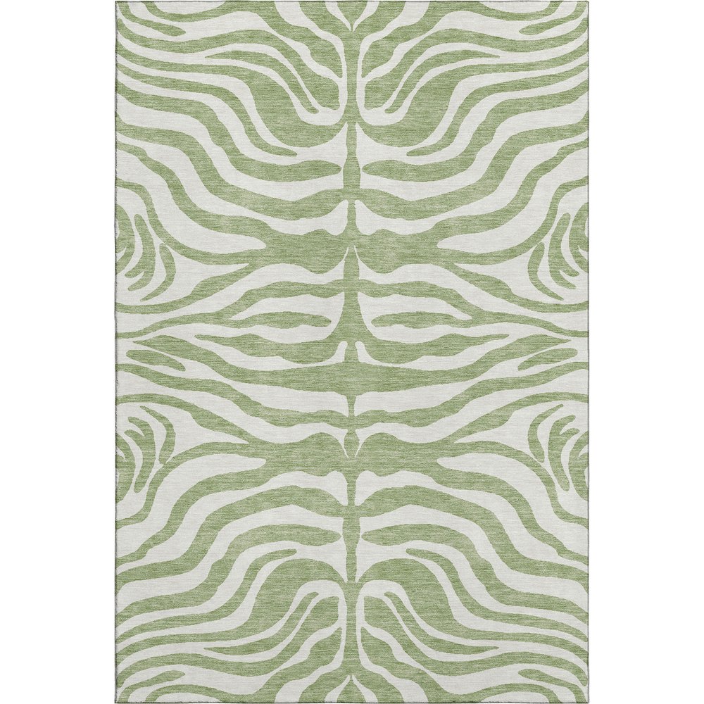 Premium Machine Washable Mayfield AMF1042 Aloe 2'6" x 3'10" Rug