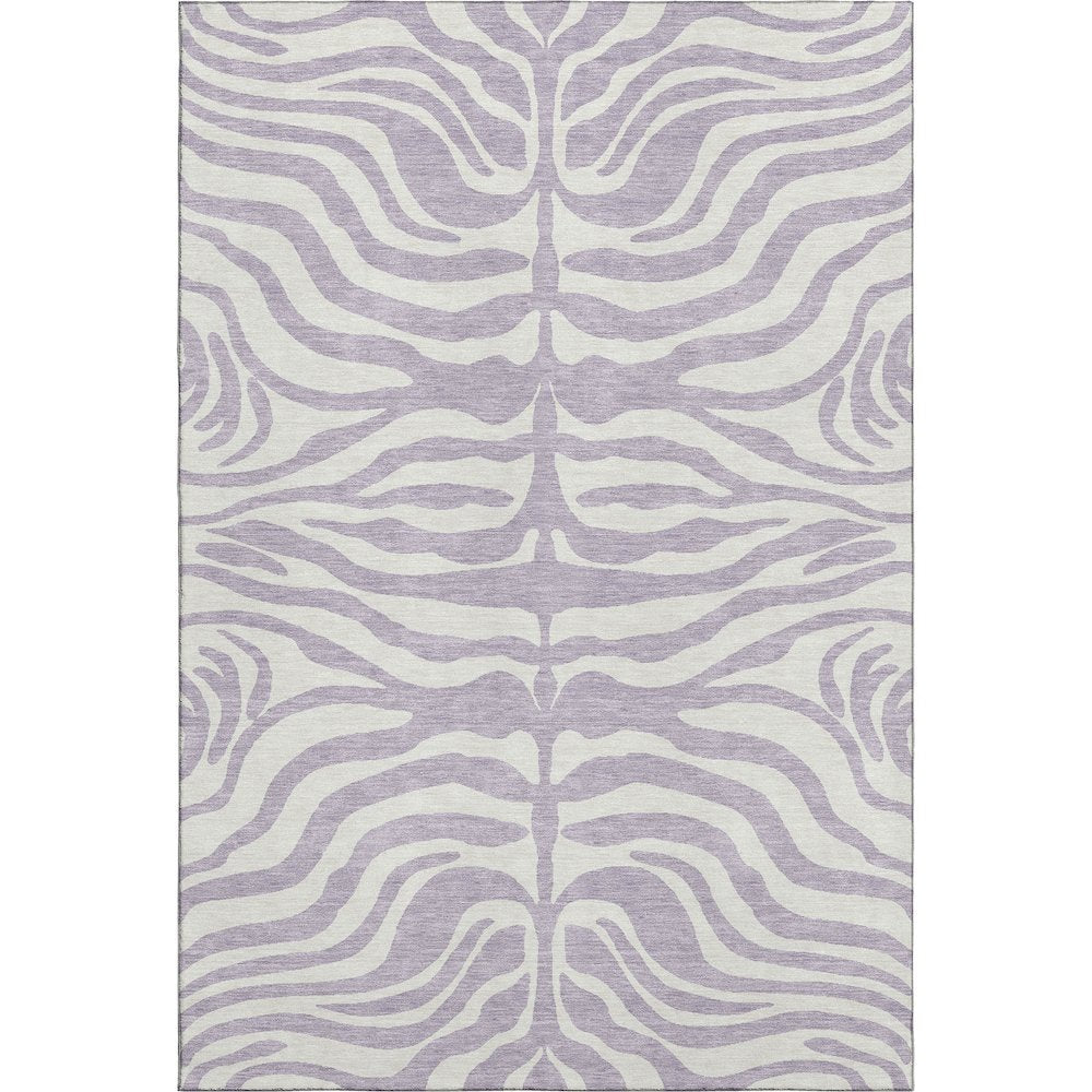 Premium Machine Washable Mayfield AMF1042 Lavender 2'6" x 3'10" Rug