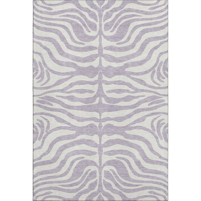 Premium Machine Washable Mayfield AMF1042 Lavender 2'6" x 3'10" Rug