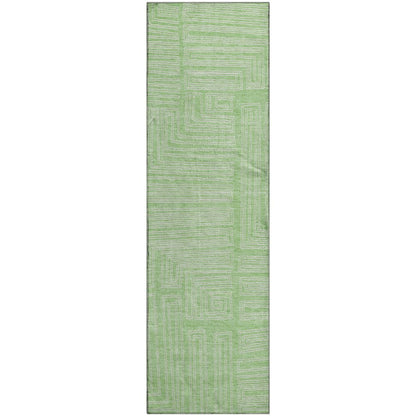 Premium Machine Washable Mayfield AMF1045 Mint 2'3" x 7'6" Runner Rug