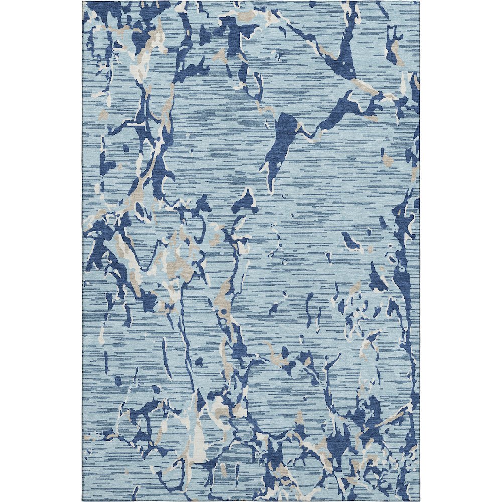 Premium Machine Washable Mayfield AMF1046 Denim 2'6" x 3'10" Rug