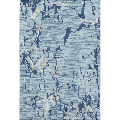 Premium Machine Washable Mayfield AMF1046 Denim 2'6" x 3'10" Rug