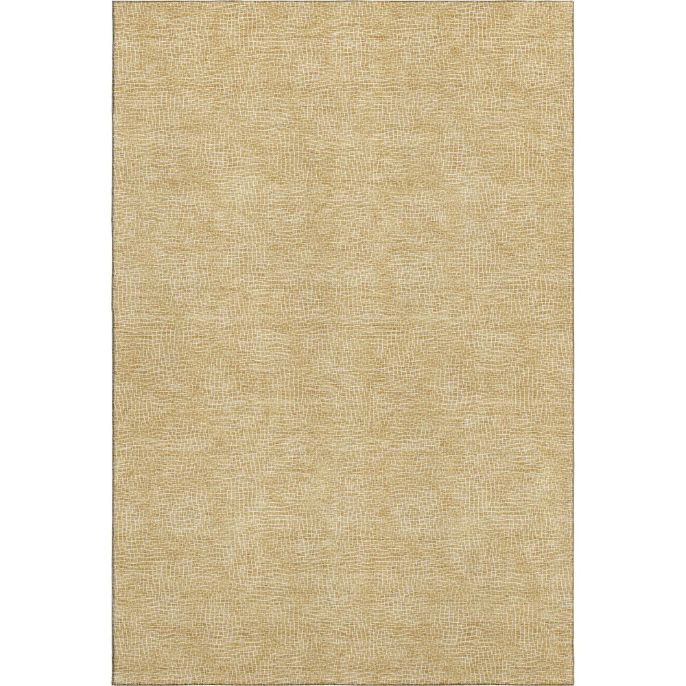 Premium Machine Washable Mayfield AMF1057 Gold 2'6" x 3'10" Rug