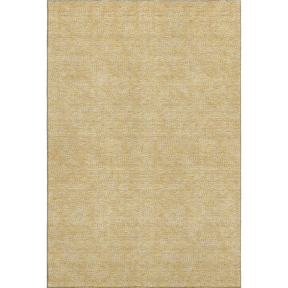 Premium Machine Washable Mayfield AMF1057 Gold 2'6" x 3'10" Rug