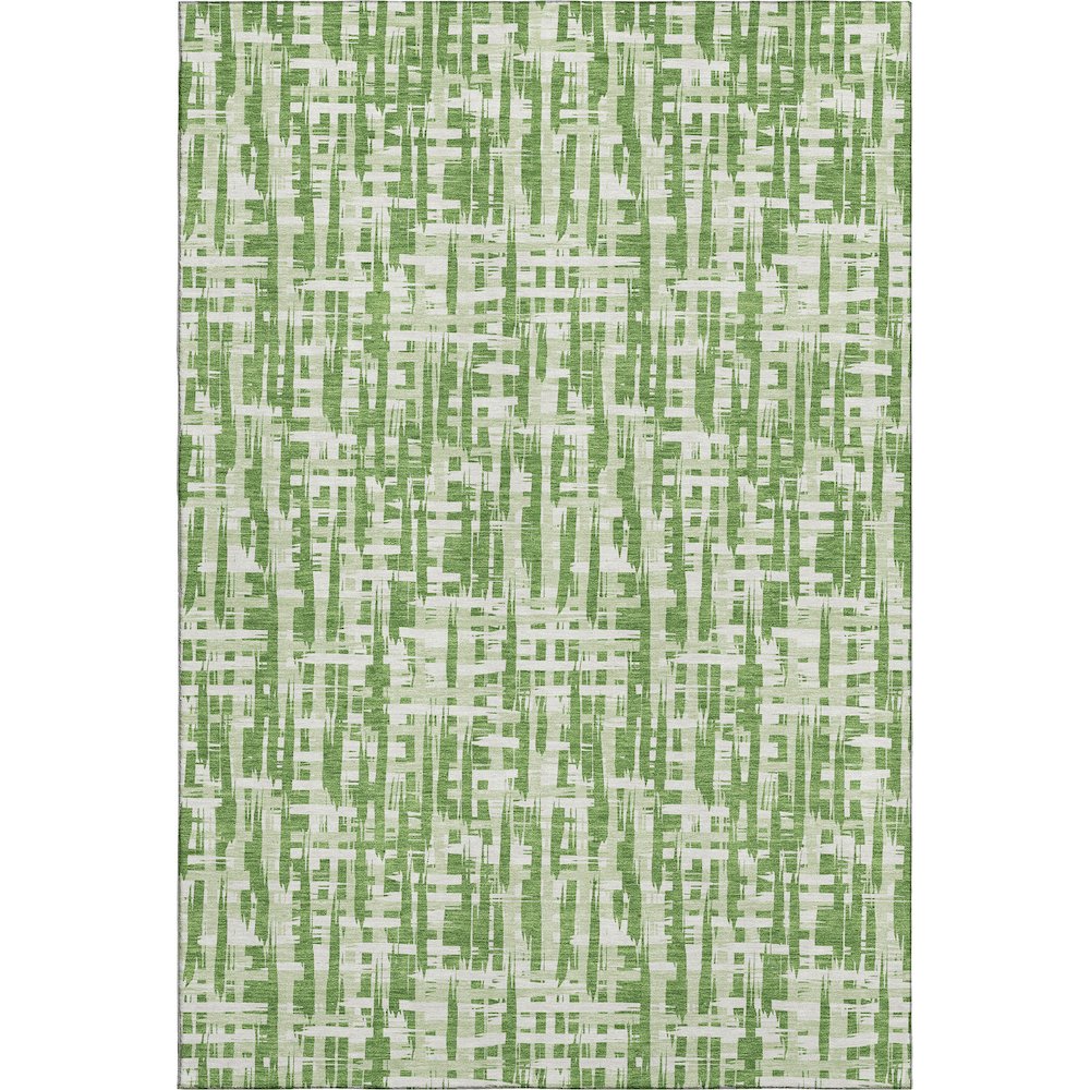 Premium Machine Washable Mayfield AMF1059 Green 2'6" x 3'10" Rug