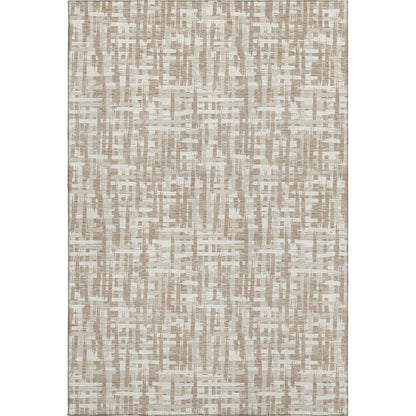 Premium Machine Washable Mayfield AMF1059 Tan 2'6" x 3'10" Rug