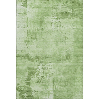 Premium Machine Washable Mayfield AMF1062 Green 2'6" x 3'10" Rug