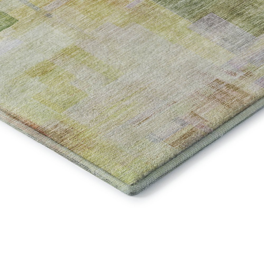 Premium Machine Washable Mayfield AMF1067 Green 1'8" x 2'6" Rug