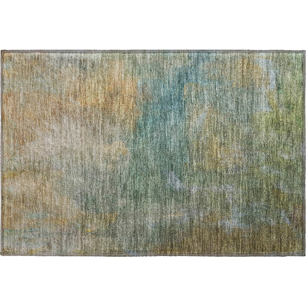 Premium Machine Washable Mayfield AMF1073 Aloe 1'8" x 2'6" Rug
