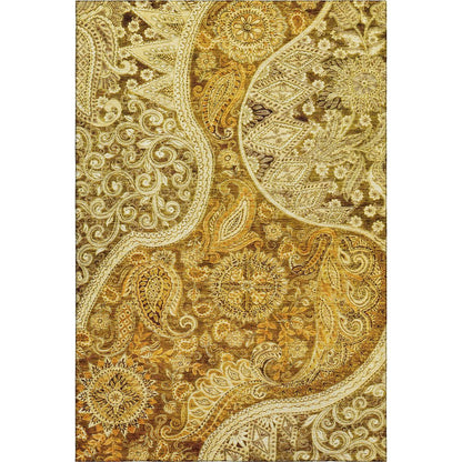 Premium Machine Washable Mayfield AMF1078 Terracotta 2'6" x 3'10" Rug