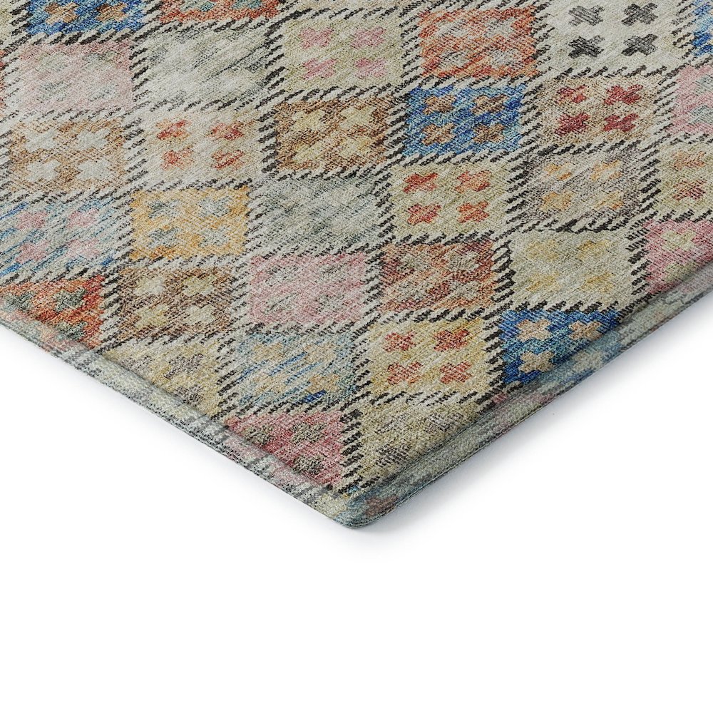 Premium Machine Washable Mayfield AMF1081 Paprika 1'8" x 2'6" Rug