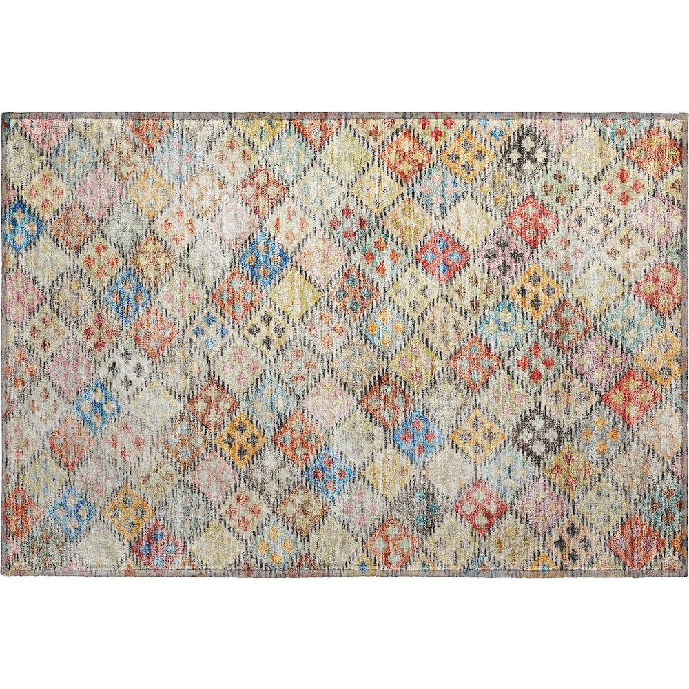 Premium Machine Washable Mayfield AMF1081 Paprika 1'8" x 2'6" Rug