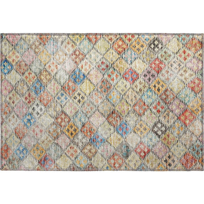 Premium Machine Washable Mayfield AMF1081 Paprika 1'8" x 2'6" Rug