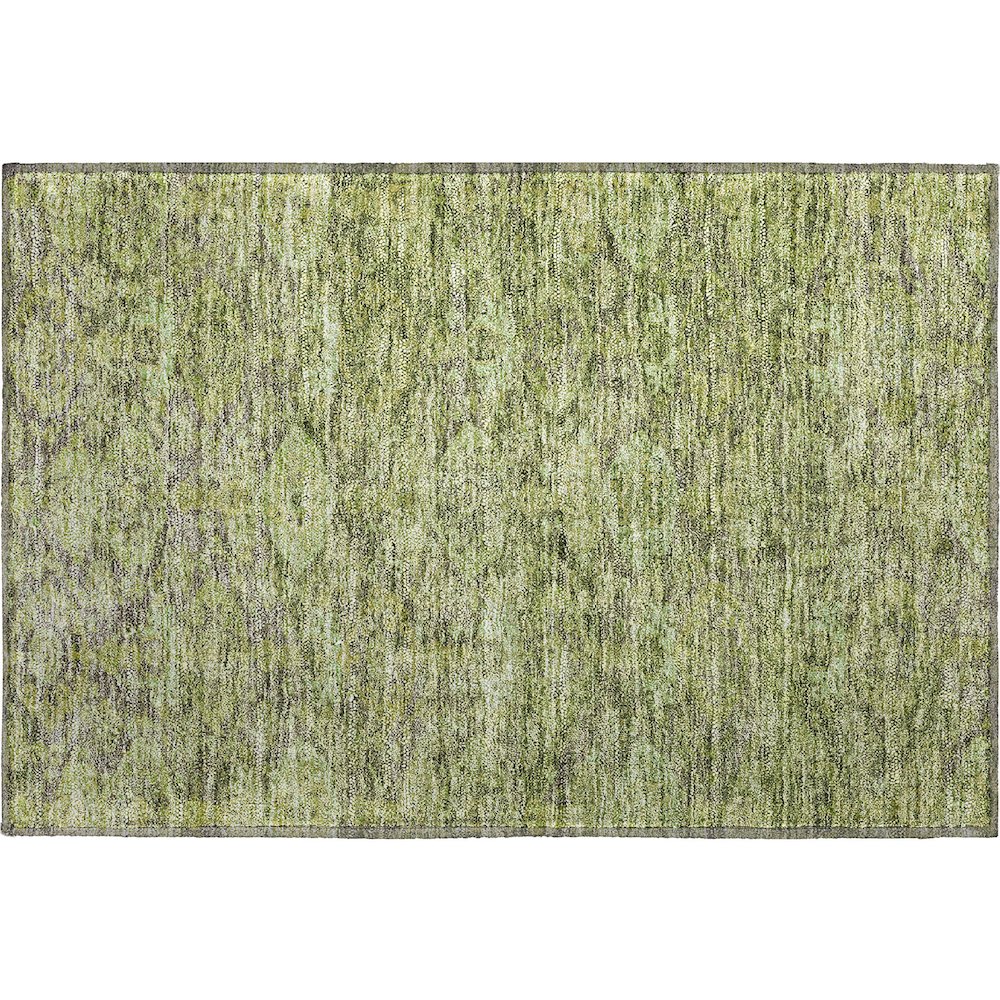 Premium Machine Washable Mayfield AMF1084 Green 1'8" x 2'6" Rug