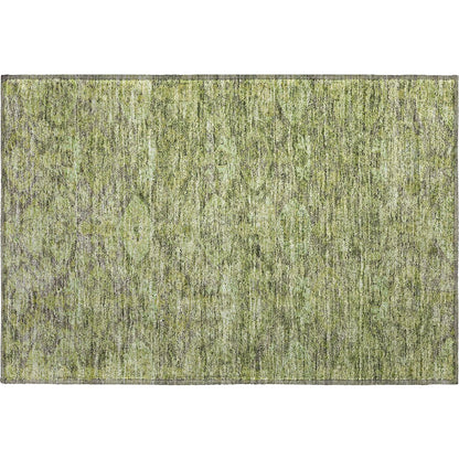 Premium Machine Washable Mayfield AMF1084 Green 1'8" x 2'6" Rug