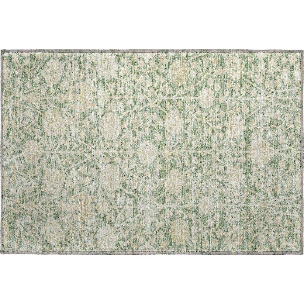 Premium Machine Washable Mayfield AMF1086 Aloe 1'8" x 2'6" Rug