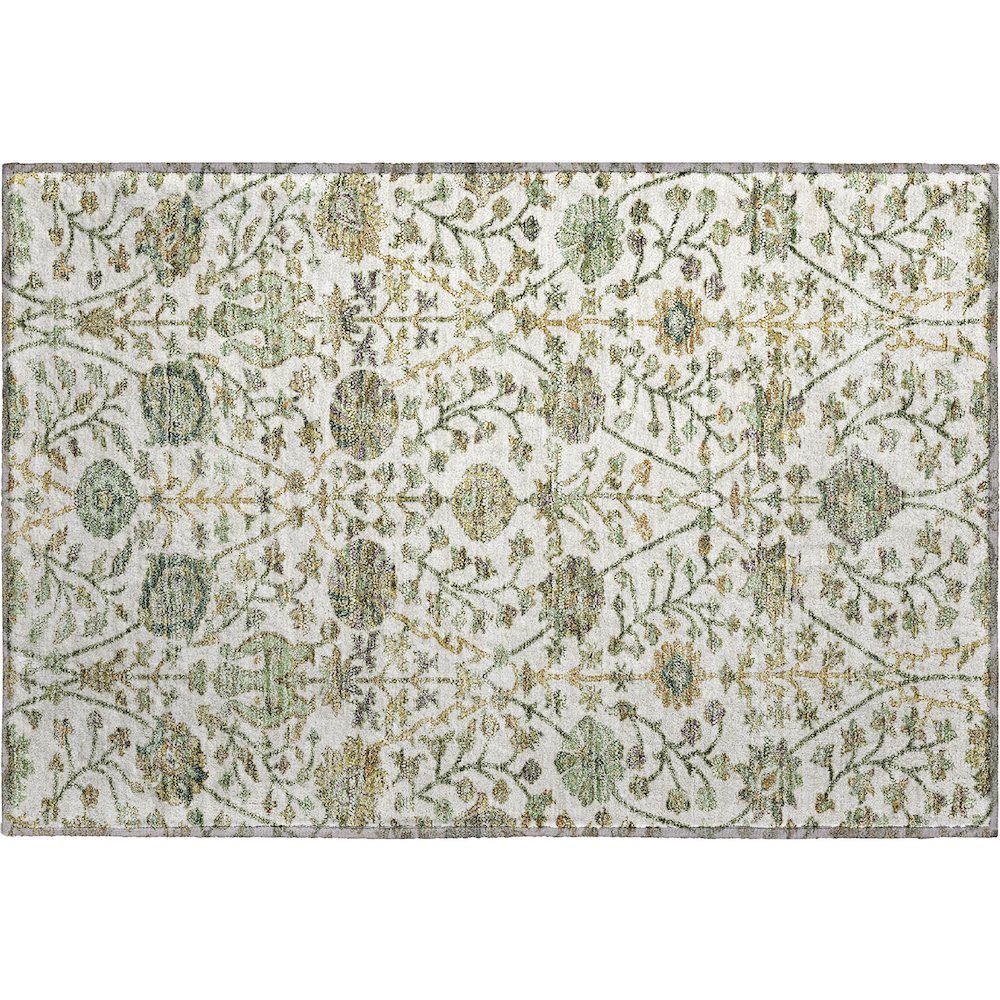 Premium Machine Washable Mayfield AMF1087 Ivory 1'8" x 2'6" Rug