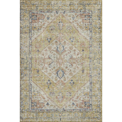 Premium Machine Washable Mayfield AMF1103 Wheat 2'6" x 3'10" Rug