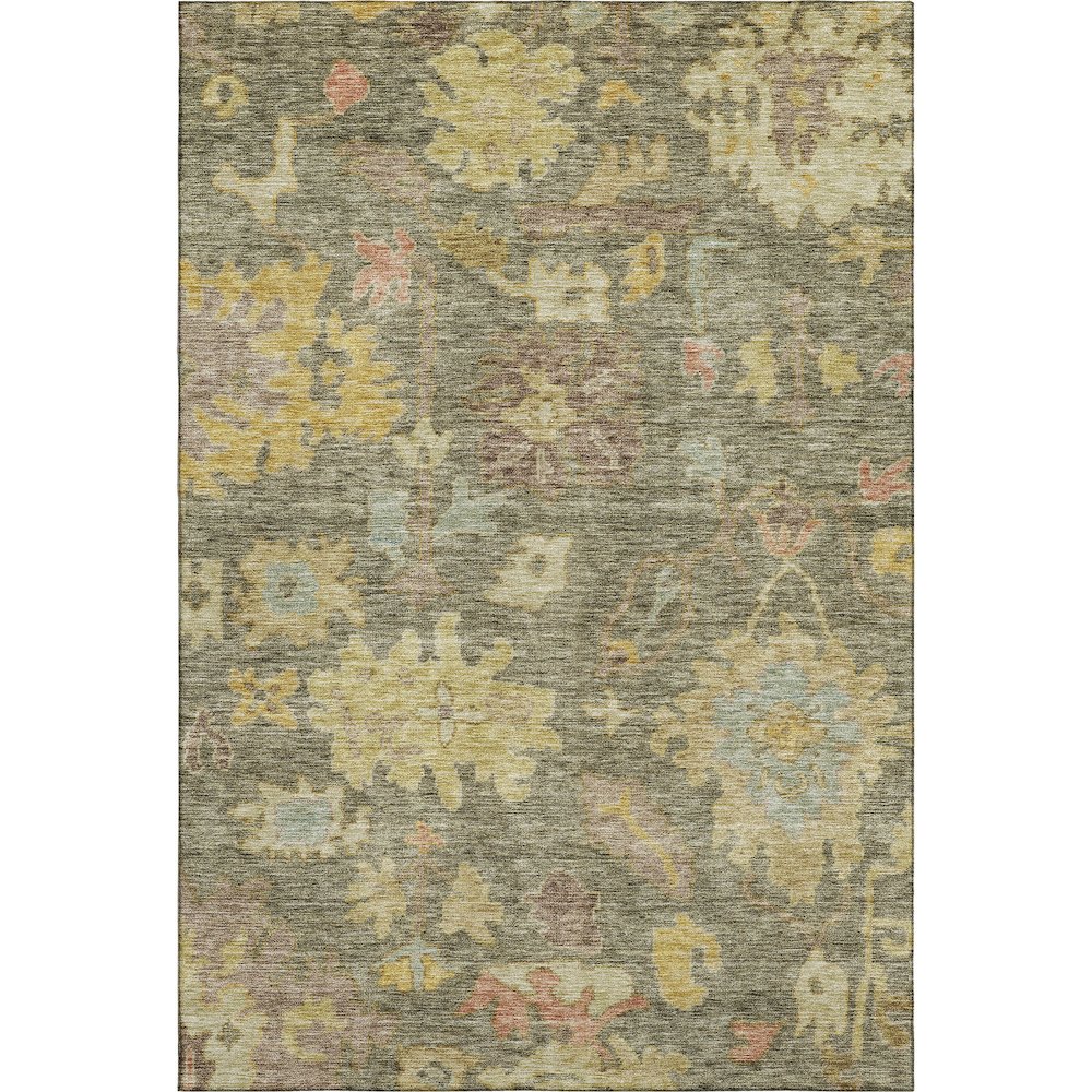 Premium Machine Washable Mayfield AMF1108 Aloe 2'6" x 3'10" Rug
